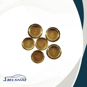 پولک آب چري 30MM برنجي